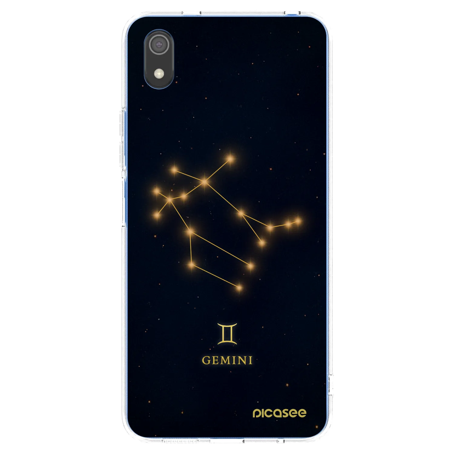 Picasee silikonový průhledný obal pro Xiaomi Redmi 7A - GEMINI