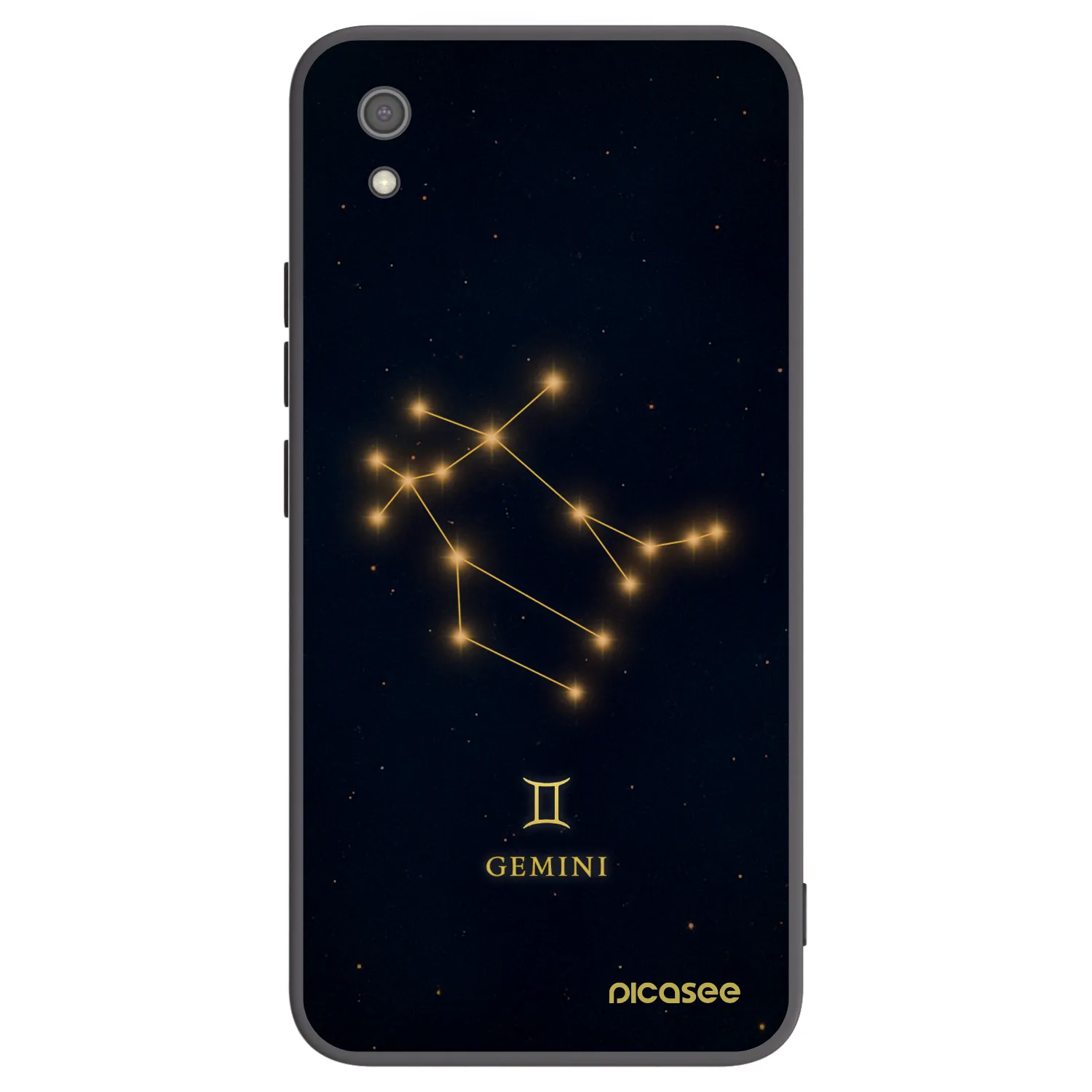 Picasee silikonový černý obal pro Xiaomi Redmi 7A - GEMINI