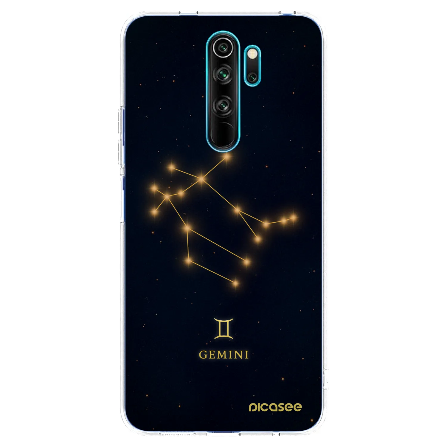 Picasee silikonový průhledný obal pro Xiaomi Redmi Note 8 Pro - GEMINI