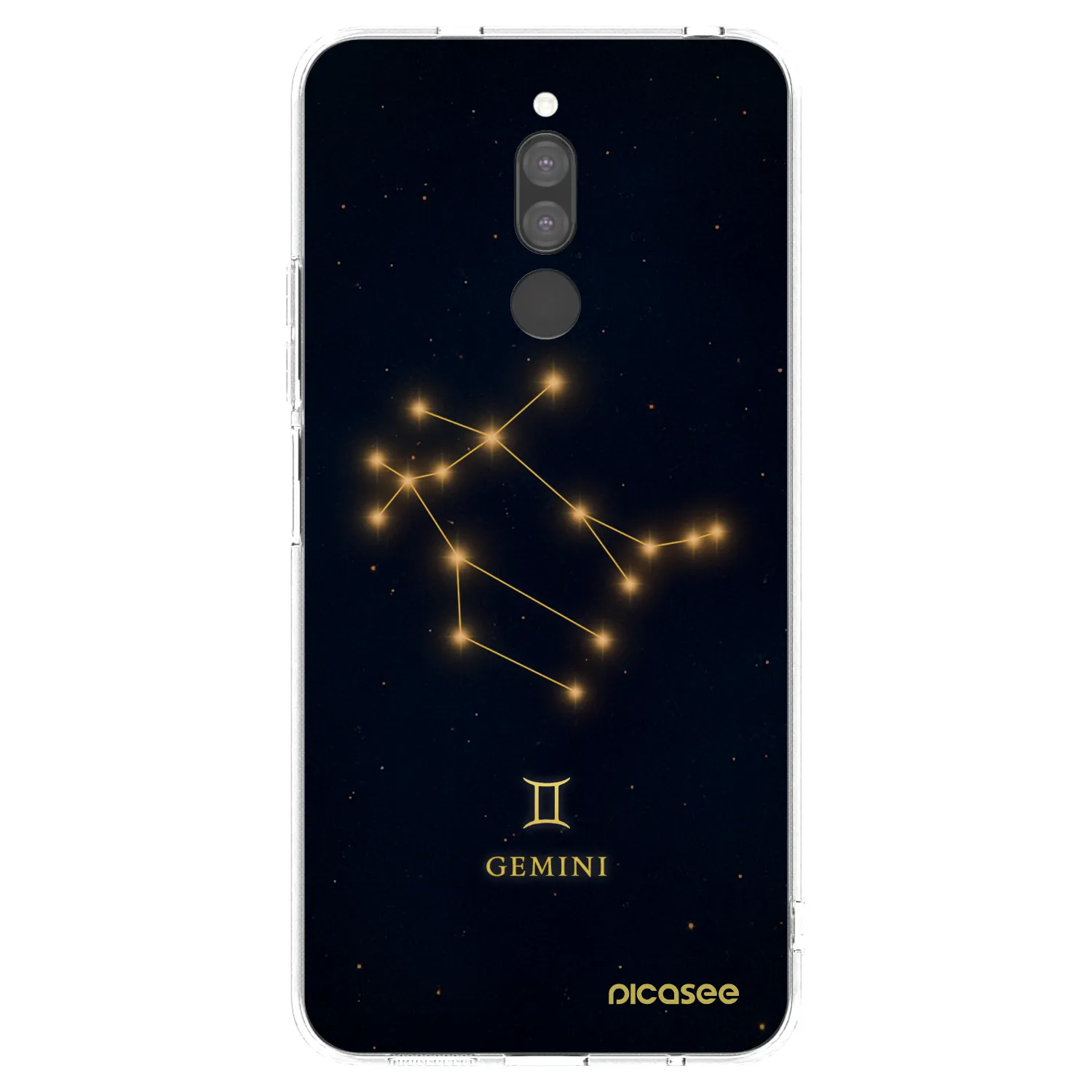 Picasee silikonový průhledný obal pro Xiaomi Redmi 8 - GEMINI