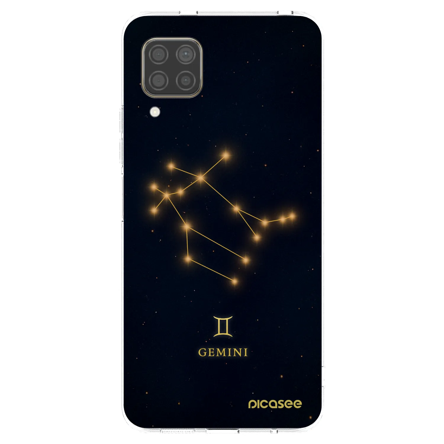Picasee silikonový průhledný obal pro Huawei P40 Lite - GEMINI