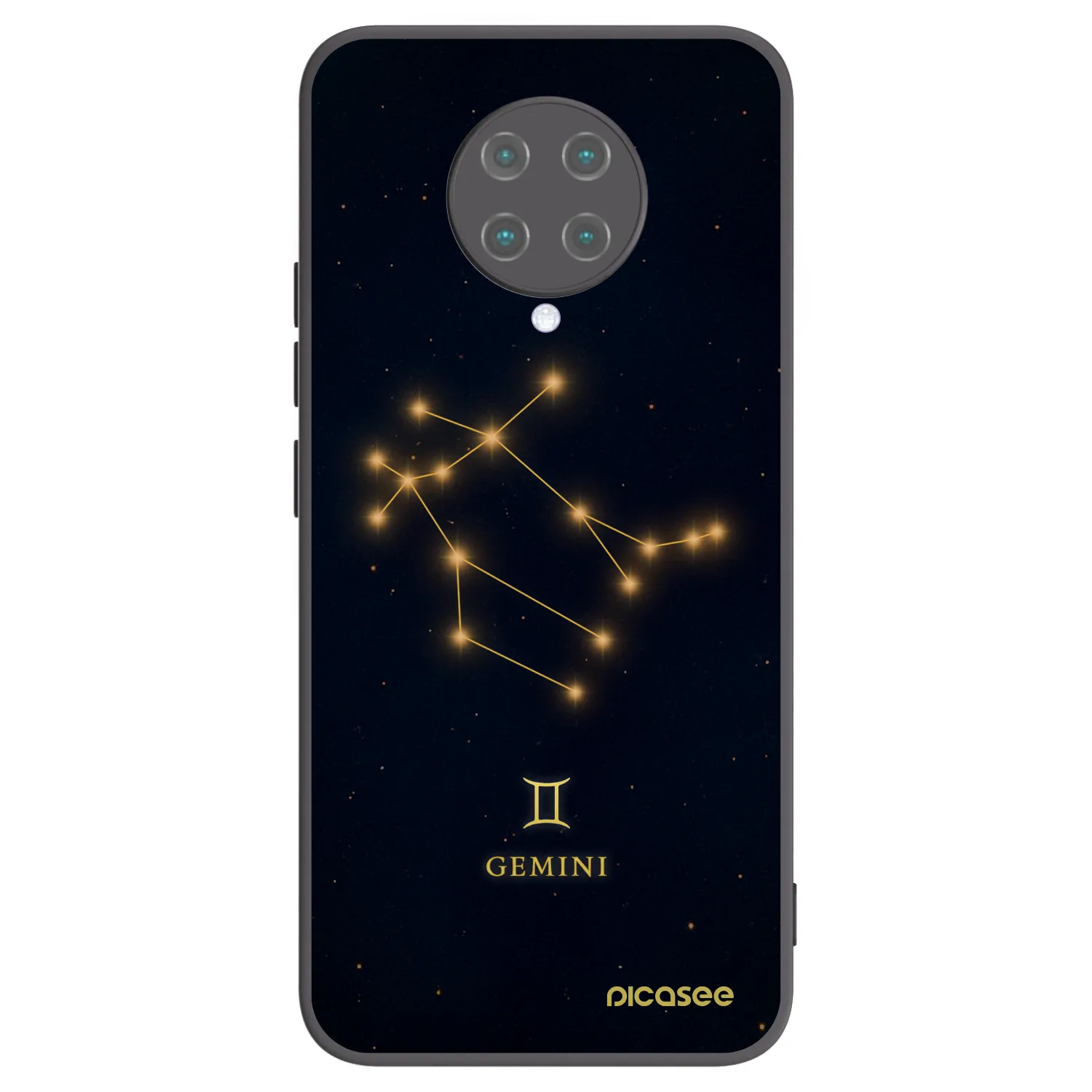 Picasee silikonový černý obal pro Xiaomi Poco F2 Pro - GEMINI