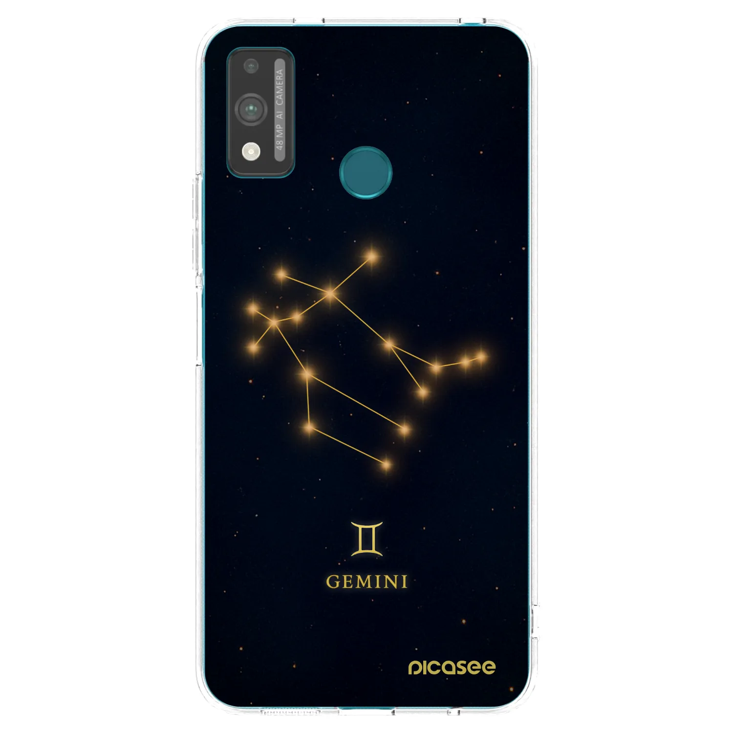 Picasee silikonový průhledný obal pro Honor 9X Lite - GEMINI