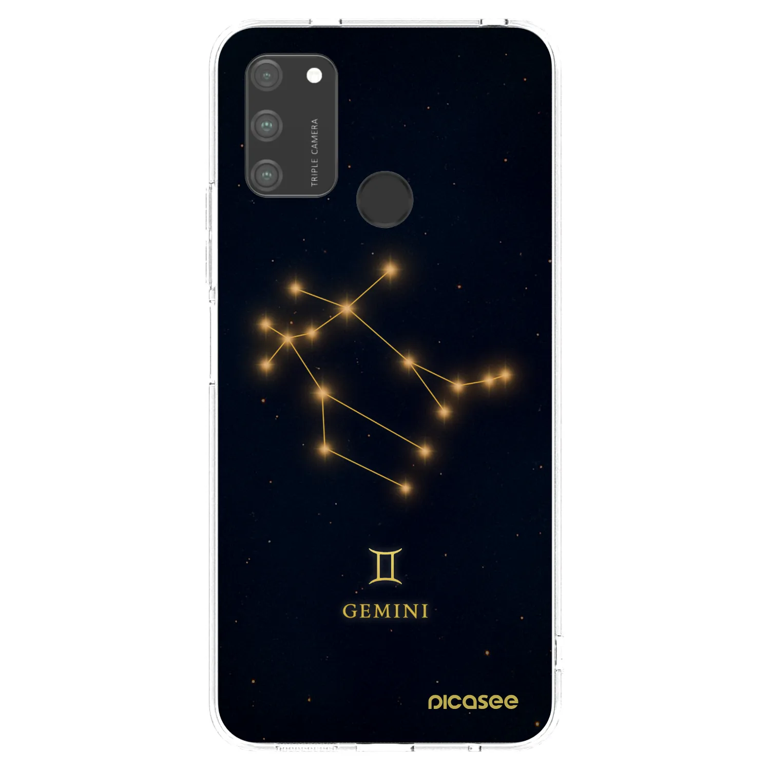 Picasee silikonový průhledný obal pro Honor 9A - GEMINI