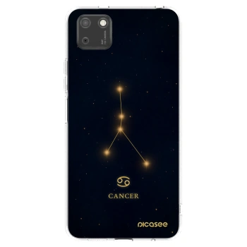 Picasee silikonový průhledný obal pro Huawei Y5P - CANCER