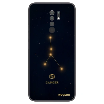 Picasee silikonový černý obal pro Xiaomi Redmi 9 - CANCER