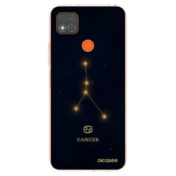 Picasee silikonový průhledný obal pro Xiaomi Redmi 9C - CANCER
