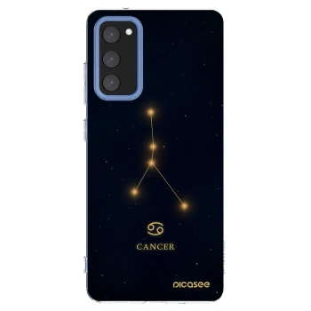 Picasee silikonový průhledný obal pro Samsung Galaxy S20 FE - CANCER