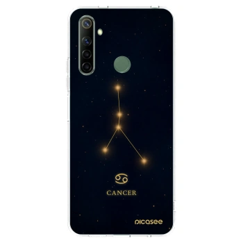 Picasee silikonový průhledný obal pro Realme 6i - CANCER