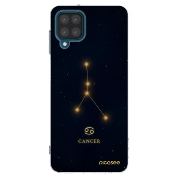 Picasee silikonový průhledný obal pro Samsung Galaxy A12 A125F - CANCER