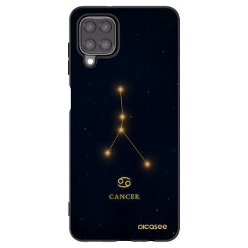 Picasee silikonový černý obal pro Samsung Galaxy A12 A125F - CANCER