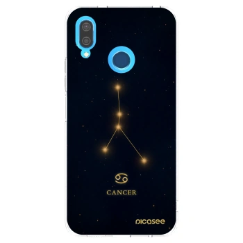 Picasee silikonový průhledný obal pro Huawei P20 Lite - CANCER