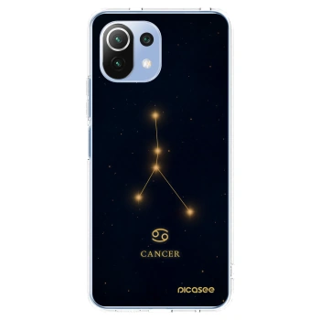Picasee silikonový průhledný obal pro Xiaomi Mi 11 Lite - CANCER