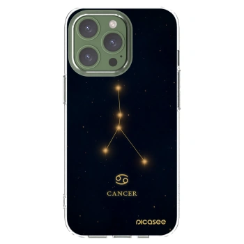 Picasee silikonový průhledný obal pro Apple iPhone 13 Pro - CANCER