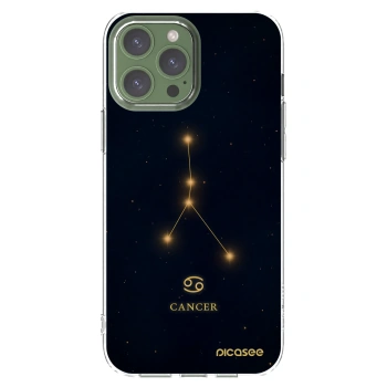 Picasee silikonový průhledný obal pro Apple iPhone 13 Pro Max - CANCER