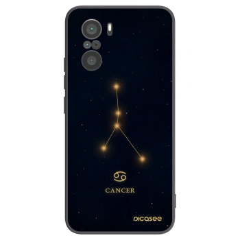 Picasee silikonový černý obal pro Xiaomi Poco F3 - CANCER