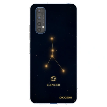 Picasee silikonový průhledný obal pro Realme 7 - CANCER