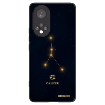 Picasee silikonový černý obal pro Honor 50 5G - CANCER