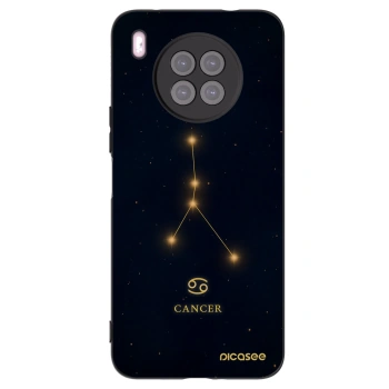 Picasee silikonový černý obal pro Huawei Nova 8i - CANCER