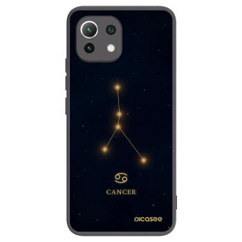 Picasee silikonový černý obal pro Xiaomi 11 Lite 5G NE - CANCER