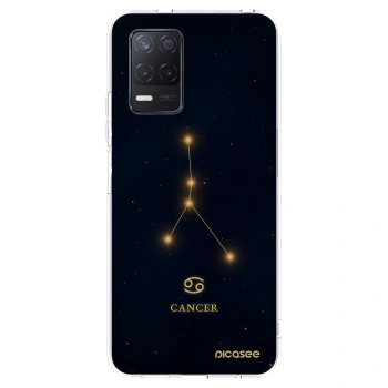 Picasee silikonový průhledný obal pro Realme 8 5G - CANCER