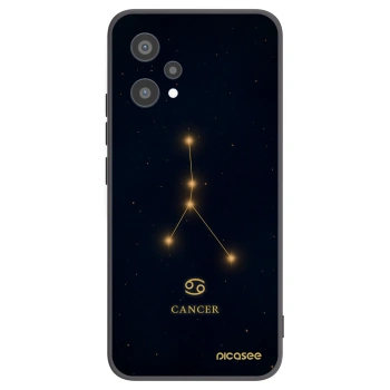 Picasee silikonový černý obal pro Realme 9 Pro 5G - CANCER