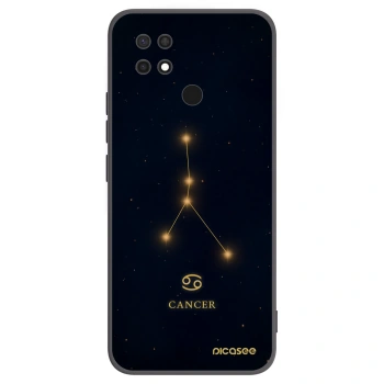 Picasee silikonový černý obal pro Xiaomi Redmi 10C - CANCER