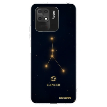 Picasee silikonový průhledný obal pro Xiaomi Redmi 10C - CANCER