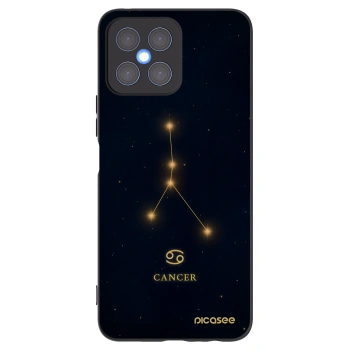 Picasee silikonový černý obal pro Honor X8 4G - CANCER