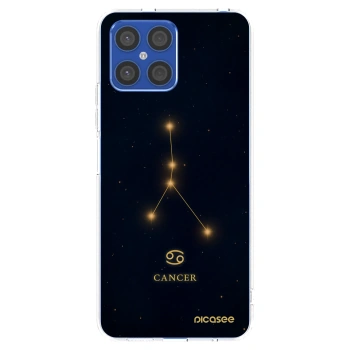 Picasee silikonový průhledný obal pro Honor X8 4G - CANCER