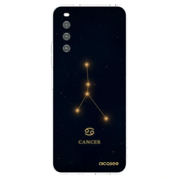 Picasee silikonový průhledný obal pro Sony Xperia 10 IV 5G - CANCER