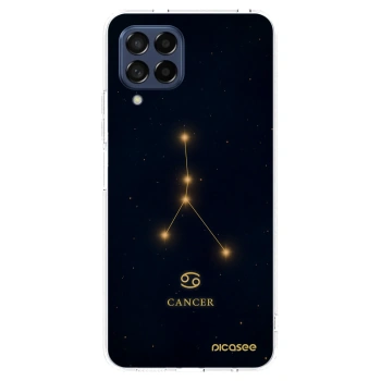 Picasee silikonový průhledný obal pro Samsung Galaxy M53 5G - CANCER