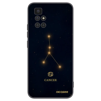 Picasee silikonový černý obal pro Xiaomi Redmi 10 (2022) - CANCER