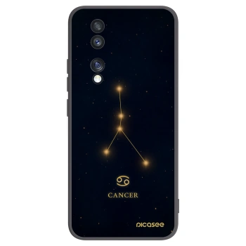 Picasee silikonový černý obal pro Honor 70 - CANCER