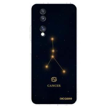 Picasee silikonový průhledný obal pro Honor 70 - CANCER