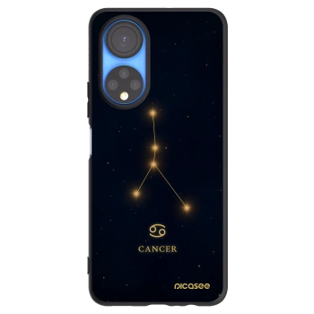 Picasee silikonový černý obal pro Honor X7 - CANCER