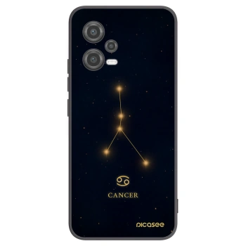 Picasee silikonový černý obal pro Xiaomi Poco X5 - CANCER