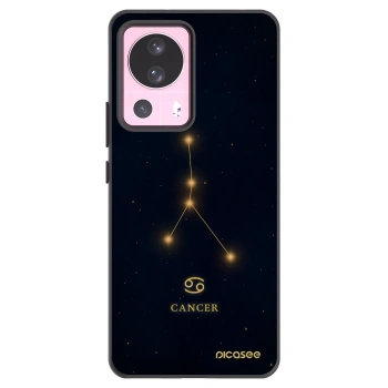 Picasee silikonový černý obal pro Xiaomi 13 Lite - CANCER