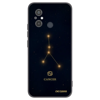 Picasee silikonový černý obal pro Xiaomi Redmi 12C - CANCER
