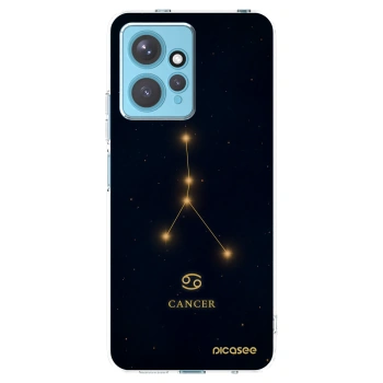Picasee silikonový průhledný obal pro Xiaomi Redmi Note 12 4G - CANCER