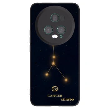 Picasee silikonový černý obal pro Honor Magic5 Pro - CANCER