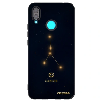 Picasee silikonový černý obal pro Huawei Nova 3 - CANCER