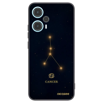 Picasee silikonový černý obal pro Xiaomi Poco F5 - CANCER