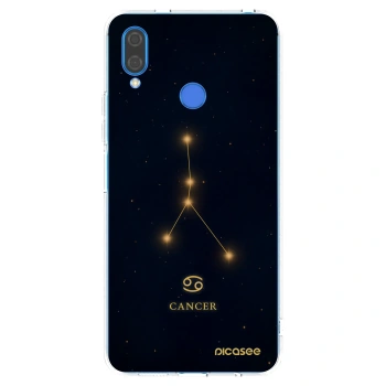 Picasee silikonový průhledný obal pro Huawei Nova 3 - CANCER