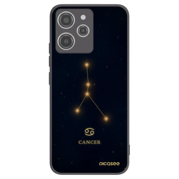 Picasee silikonový černý obal pro Xiaomi Redmi 12 4G - CANCER
