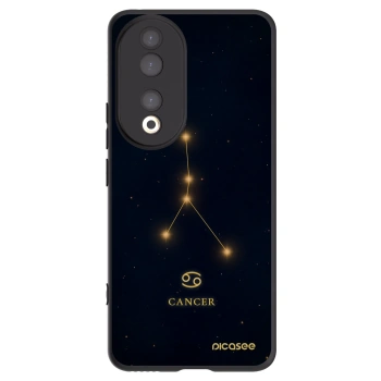Picasee silikonový černý obal pro Honor 90 5G - CANCER