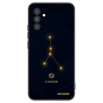 Picasee silikonový černý obal pro Samsung Galaxy A04s A047F - CANCER