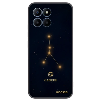 Picasee silikonový černý obal pro Honor 70 Lite - CANCER
