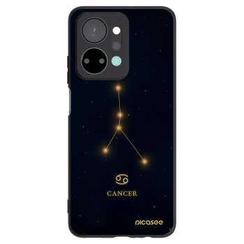Picasee silikonový černý obal pro Honor X7a - CANCER