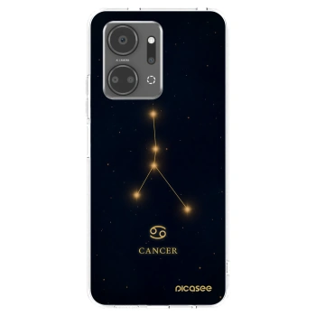 Picasee silikonový průhledný obal pro Honor X7a - CANCER